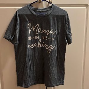 Plus Size “Mama In The Making” shirt